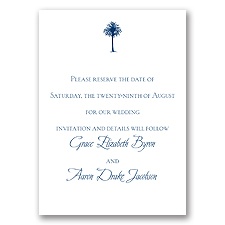 Beach Elements - Save the Date with Design Choice