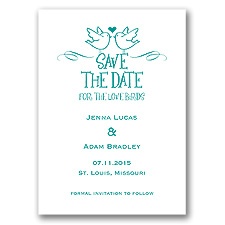 Birds - Jade - Save the Date