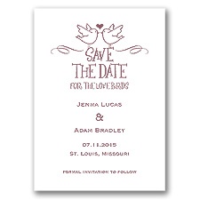 Birds - Rosewood - Save the Date