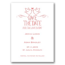 Birds - Coral Reef - Save the Date