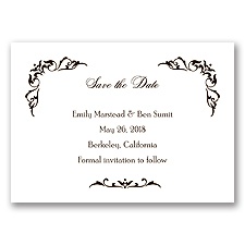 Ornate Date - Save the Date