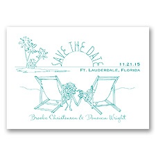 Sunny Shore - Jade - Save the Date