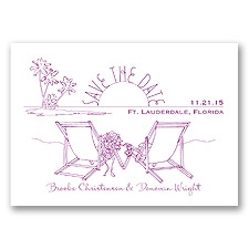 Sunny Shore - Sangria - Save the Date