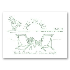 Sunny Shore - Clover - Save the Date