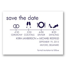 Time Line - Lapis - Save the Date