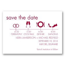 Time Line - Apple - Save the Date