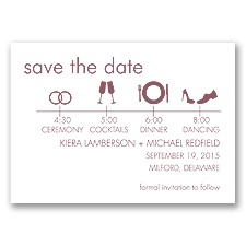 Time Line - Rosewood - Save the Date