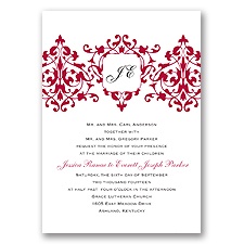 Romance - Apple Invitation