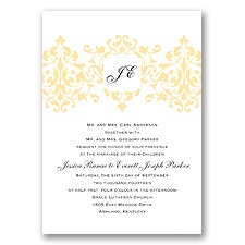 Romance - Canary Invitation