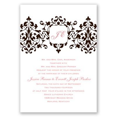 Romance - Chocolate Invitation