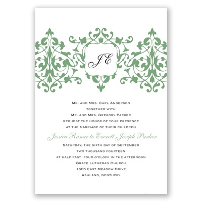 Romance - Clover Invitation