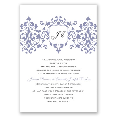 Exclusive Wedding Invitations on Home    Wedding Invitations    Db Exclusive Colors    Romance