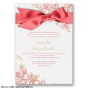Flourish with Golden Shadow - Guava - Invitation