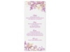 Flourish with Golden Shadow - Sangria - Menu Card