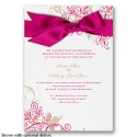 Flourish with Golden Shadow - Watermelon - Invitation