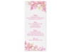 Flourish with Golden Shadow - Watermelon - Menu Card