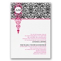 Loving Damask - Invitation