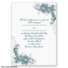 Bridal Lace - Gem - Invitation