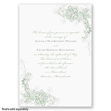 Bridal Lace - Meadow - Invitation