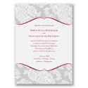 White Lace - Invitation