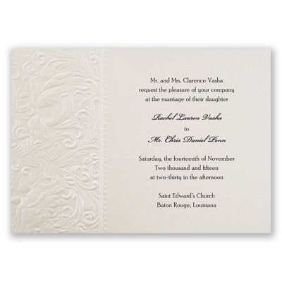 Truly Texture - Invitation
