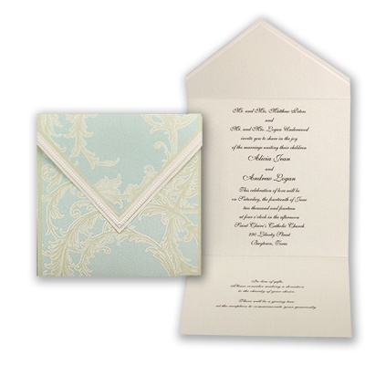 Baroque Flourishes - Invitation