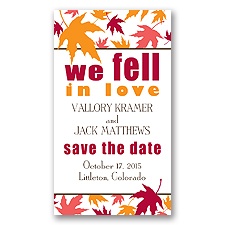Fall In Love Magnet - Save The Date