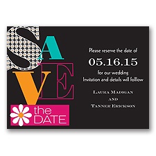 Bright Words - Save the Date Magnet