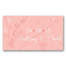 Joyful - Save the Date Magnet - Coral Reef