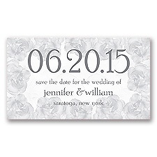 Vintage Roses - Mercury - Save the Date Magnet