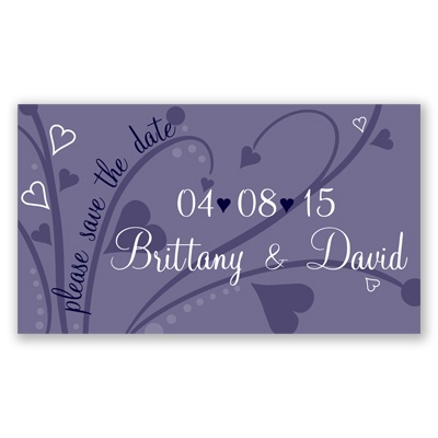 Joyful - Save the Date Magnet - Lapis
