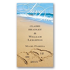 Beach - Save the Date Magnet