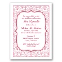 Filigree Border - Shower Invitation