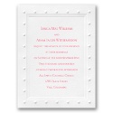 Petite Dot Border - Invitation