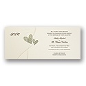 Embroidered Hearts - Invitation