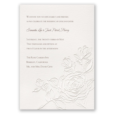 Love in Bloom - Invitation