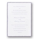 Deckle Edge Collection - Lilac Invitation