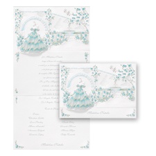 Magical Garden Quinceanera - Invitation