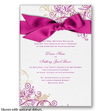 Flourish with Golden Shadow - Begonia - Invitation