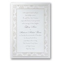 Snowflake Simplicity - Invitation