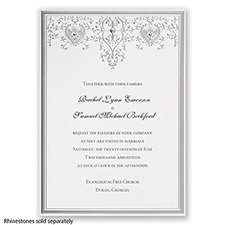 Sparkling Hearts - Invitation