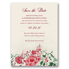 Blooming Beauty - Apple - Save the Date