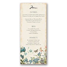 Natural Glade - Menu Card