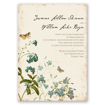 Natural Glade - Invitation