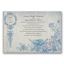 Vintage Garden - Invitation