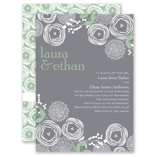 Bright Blooms - Meadow - Invitation