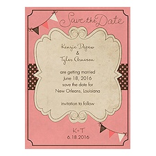 So Fun - Save the Date - Coral