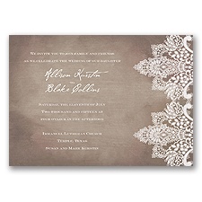 Vintage Lace - Invitation
