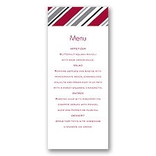 Metro Style - Apple - Menu Card