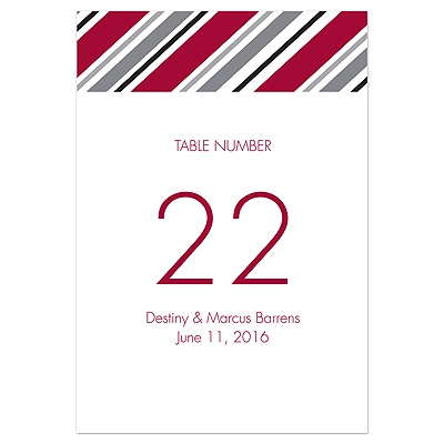Metro Style - Apple - Table Number